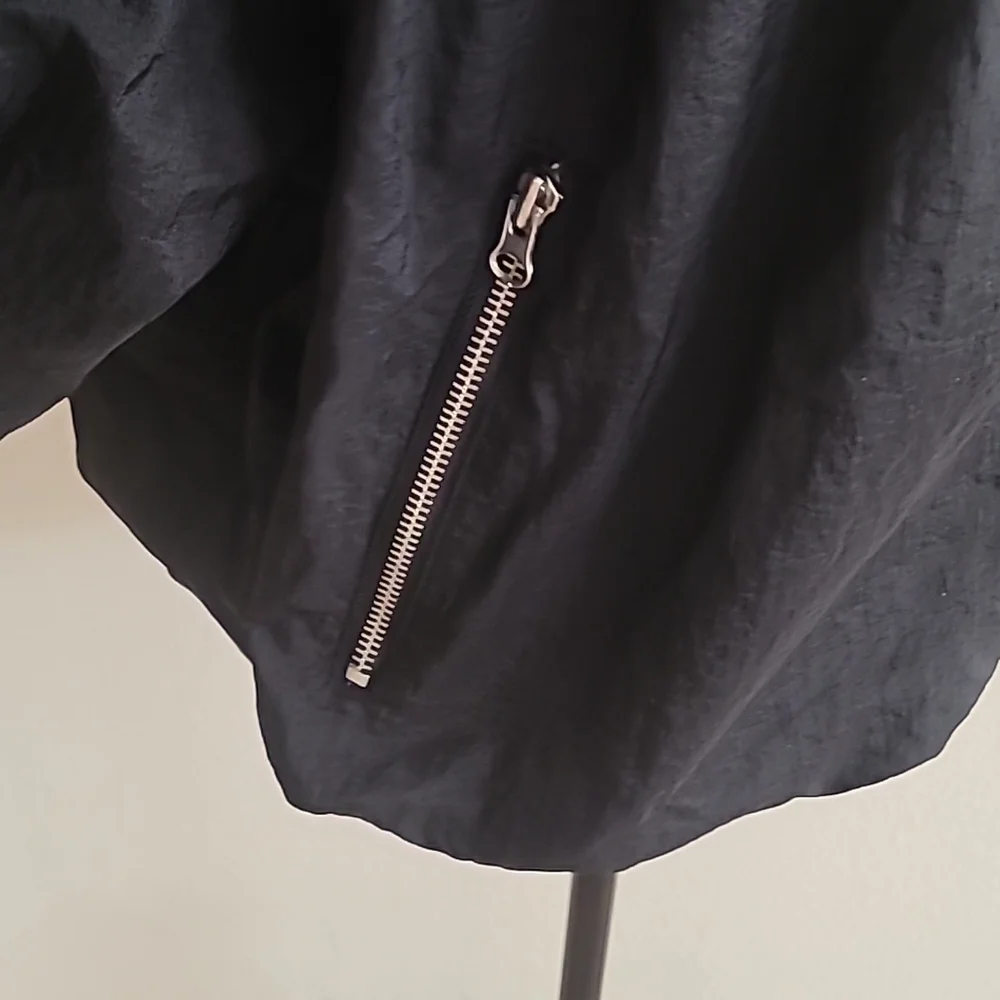 🪻 FREE PEOPLE ZIP BALLOON SLEEVES BOMBER JACKET. - Picture 6 of 11